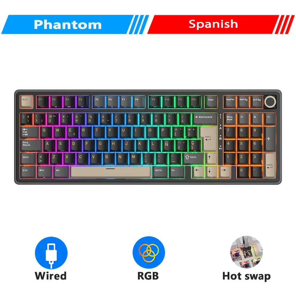 RK ROYAL KLUDGE R98Pro – O Teclado Gamer Que Transforma Seu Jogo!