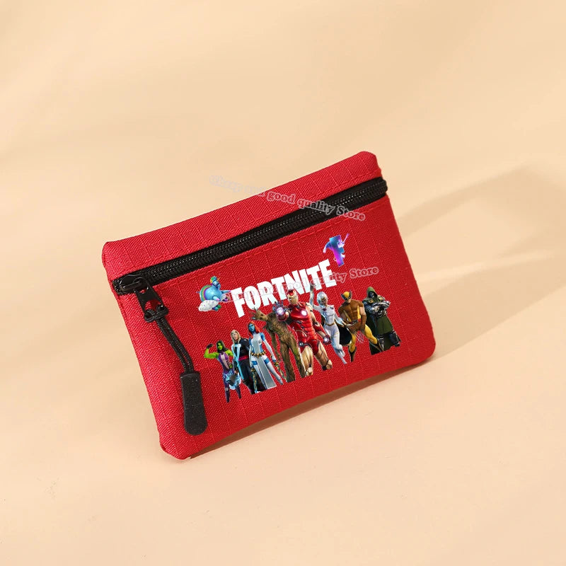 💰 Mini Carteira FORTNITE – Porta-Moedas, Porta-Cartões e Chaveiro 3 em 1! 🎮