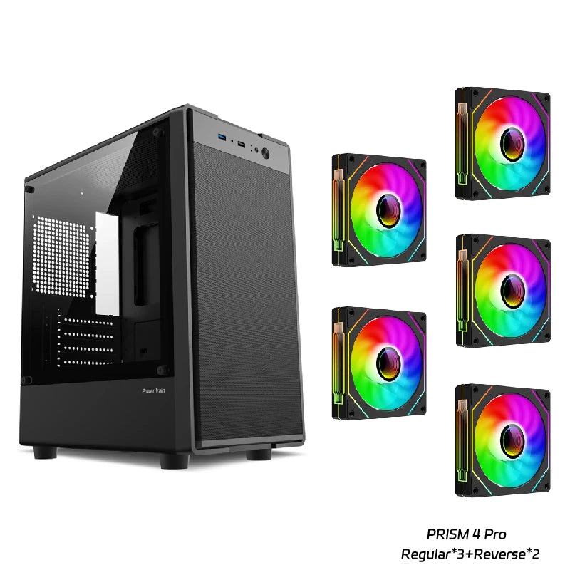 POWER TRAIN FLYING – High-Performance Compact Gaming Case