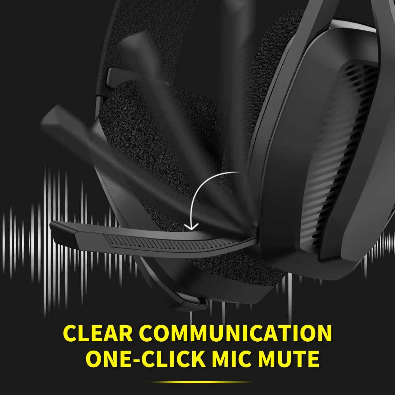 Headset Gamer Sem Fio BINNUNE