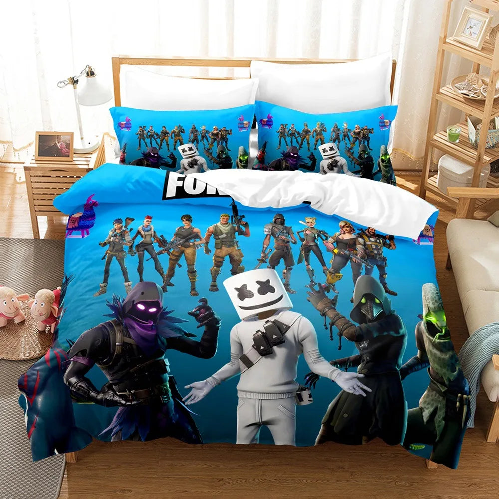 🛌✨ Jogo de Cama Fortnite – Conforto, Estilo e o Quarto Gamer Perfeito!