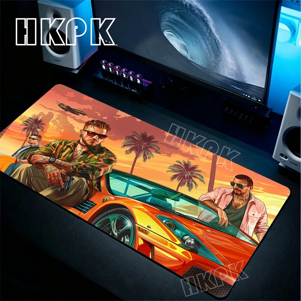 GTA V GAMING MOUSE PAD — O SETUP QUE FALTAVA!