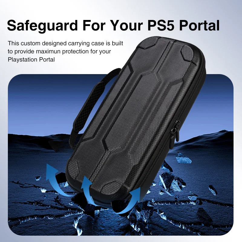 🎮 Case Rígida para PS Portal | Bolsa de Transporte Premium Antichoque EVA