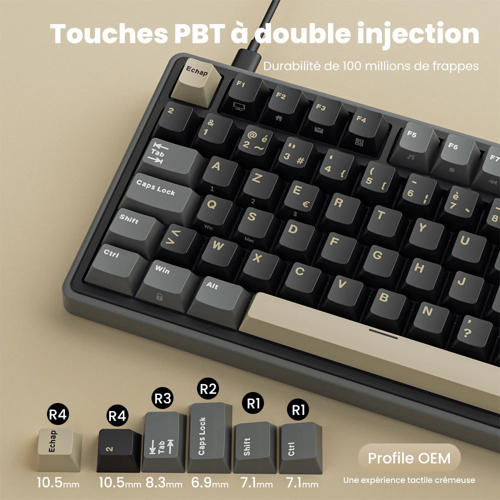RK ROYAL KLUDGE R98Pro – O Teclado Gamer Que Transforma Seu Jogo!