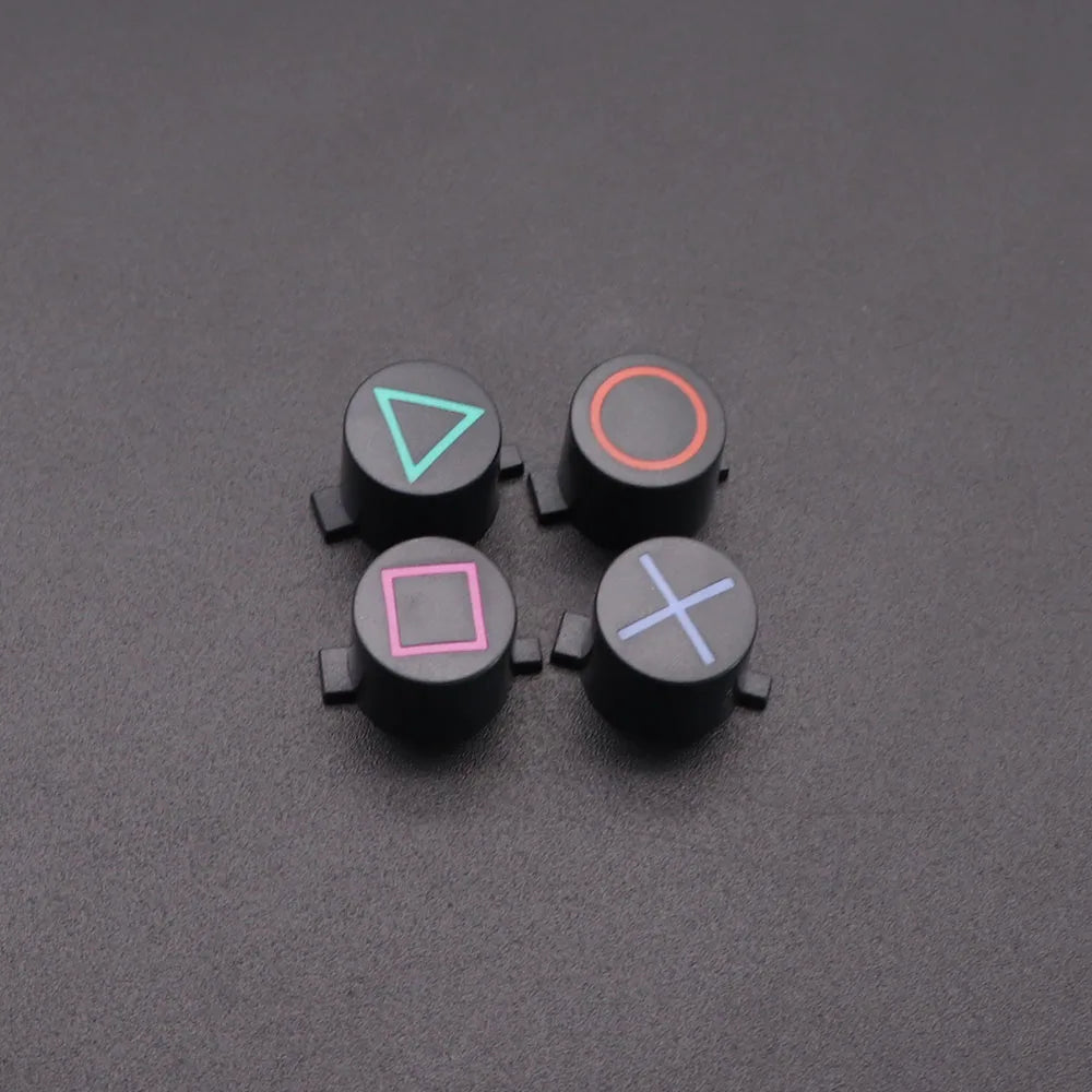🎮 Kit de Botões ABXY + D-Pad para Comando PS4 – Substituição Completa 🔧