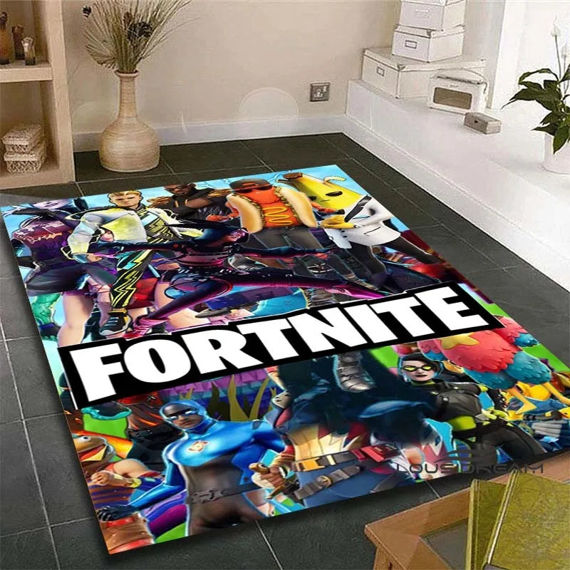 🏠✨ Tapete 3D Fortnite – Conforto, Estilo e Decoração Gamer em um Só Produto!