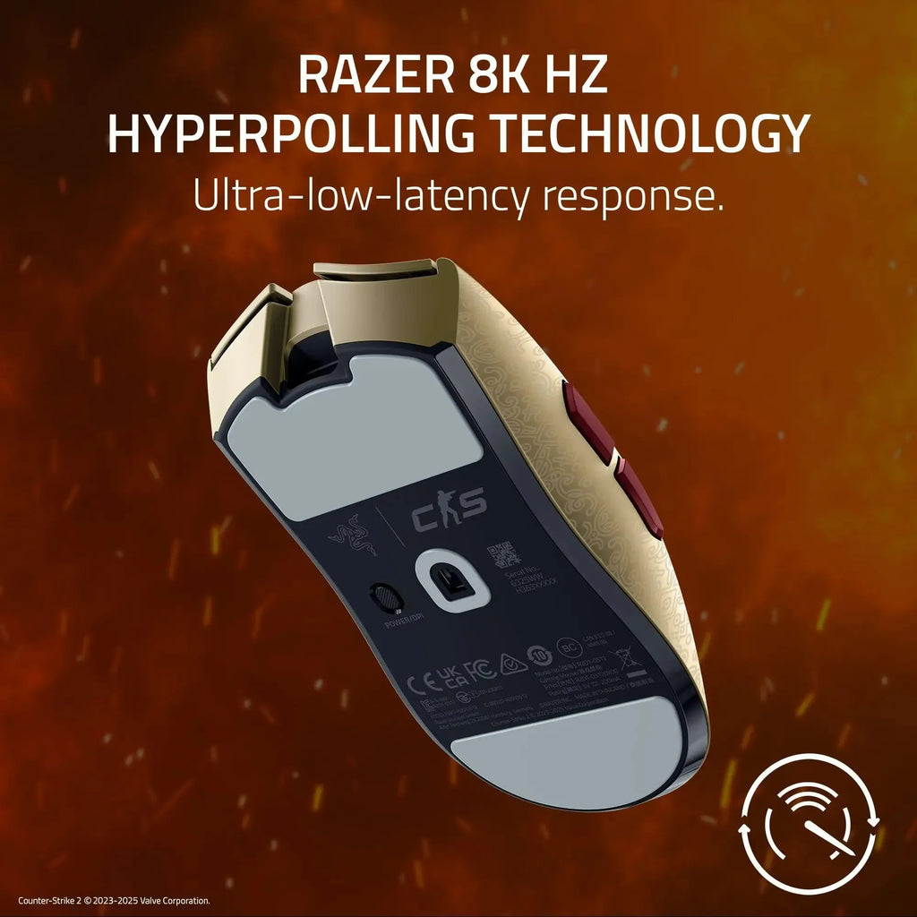 Razer Viper V3 Pro CS2 Wireless Gaming Mouse – Lightweight, Precise, and Professional for Esports