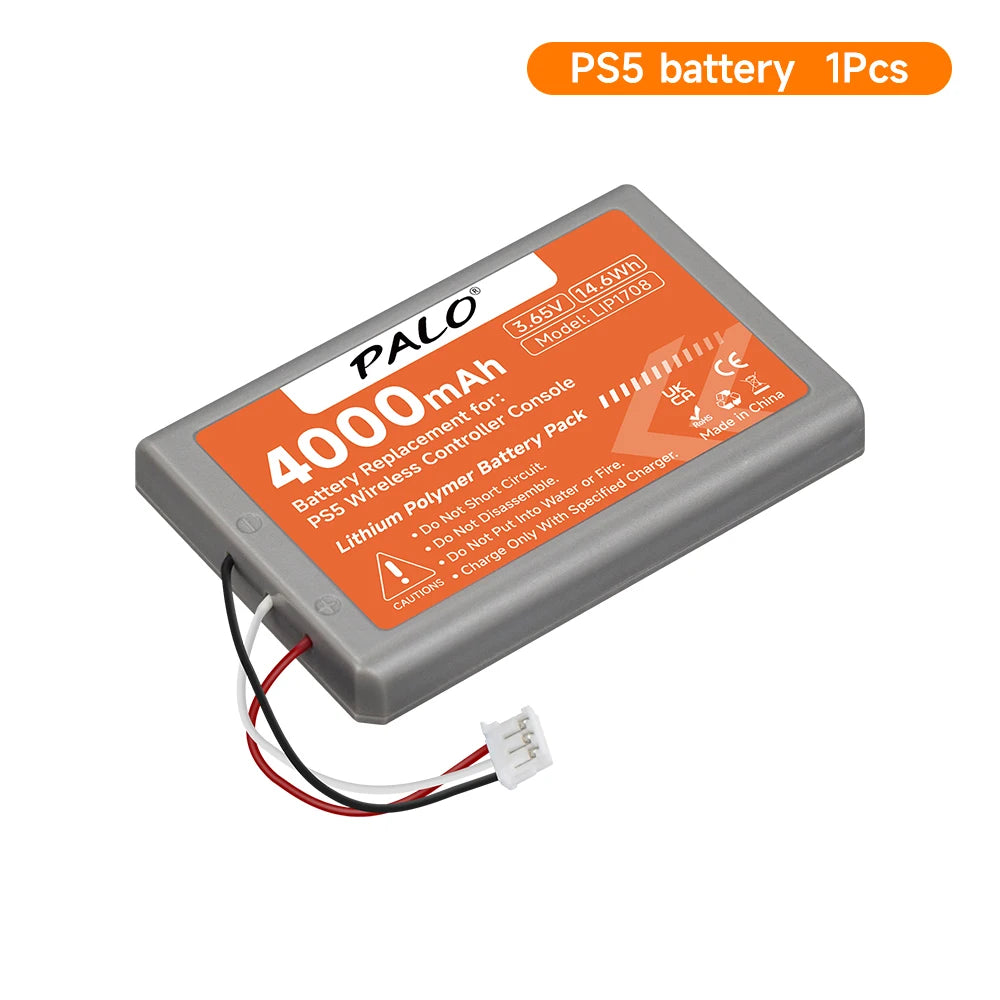 PALO 4000mAh para Controle PS5 DualSense