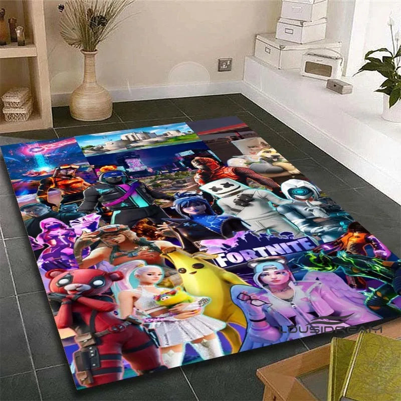 🏠✨ Tapete 3D Fortnite – Conforto, Estilo e Decoração Gamer em um Só Produto!