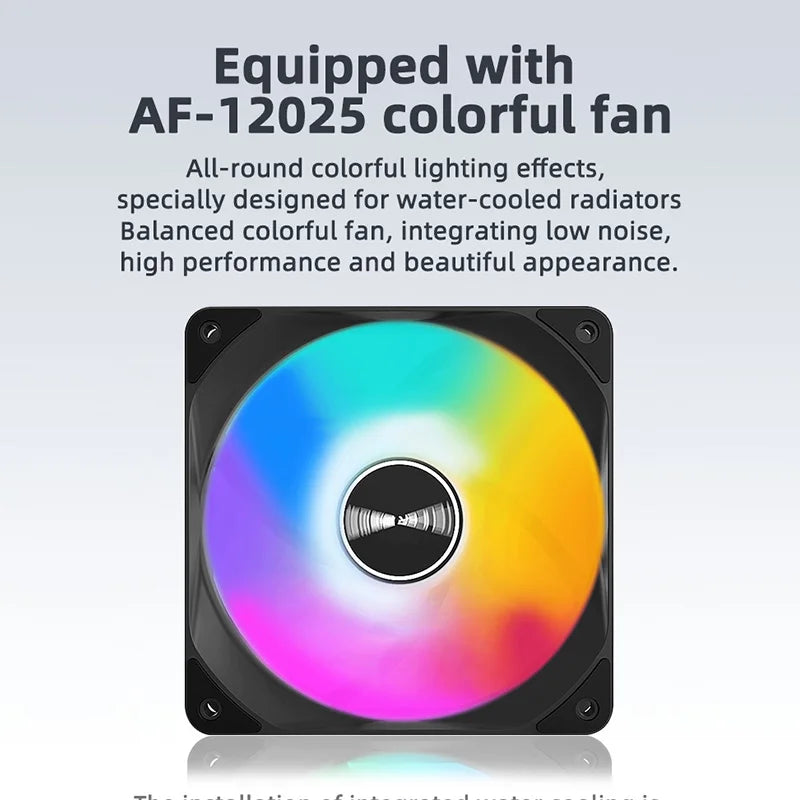 Water Cooler TEUCER AF-120 💧⚡ | Performance, Silêncio e RGB para o Seu Processador
