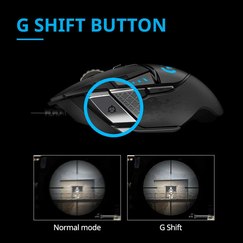 🖱️ Mouse Gamer Logitech G502 HERO