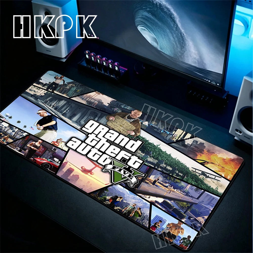 GTA V GAMING MOUSE PAD — O SETUP QUE FALTAVA!