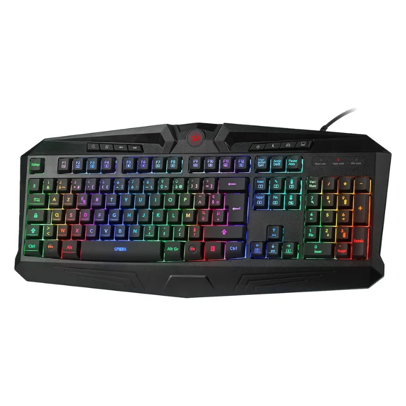 Redragon K503 AZERTY – Teclado Gamer RGB com Conforto e Precisão