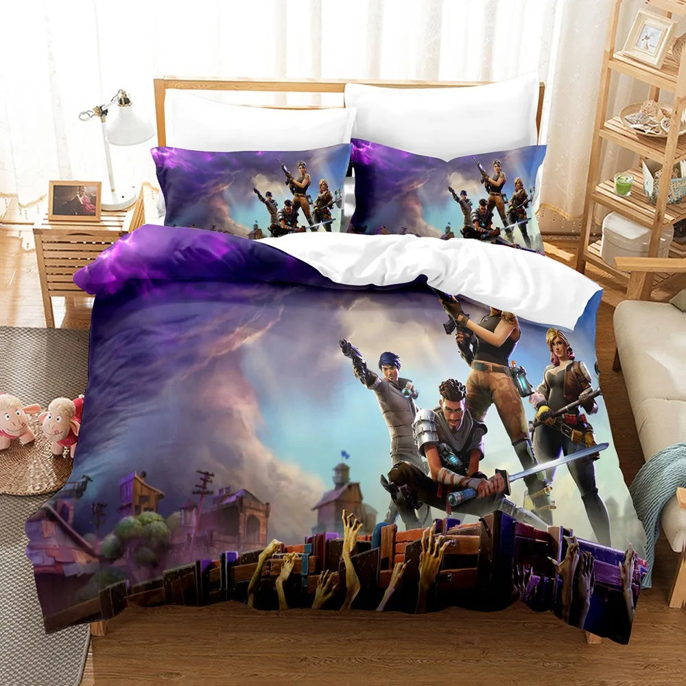 🛌✨ Jogo de Cama Fortnite – Conforto, Estilo e o Quarto Gamer Perfeito!