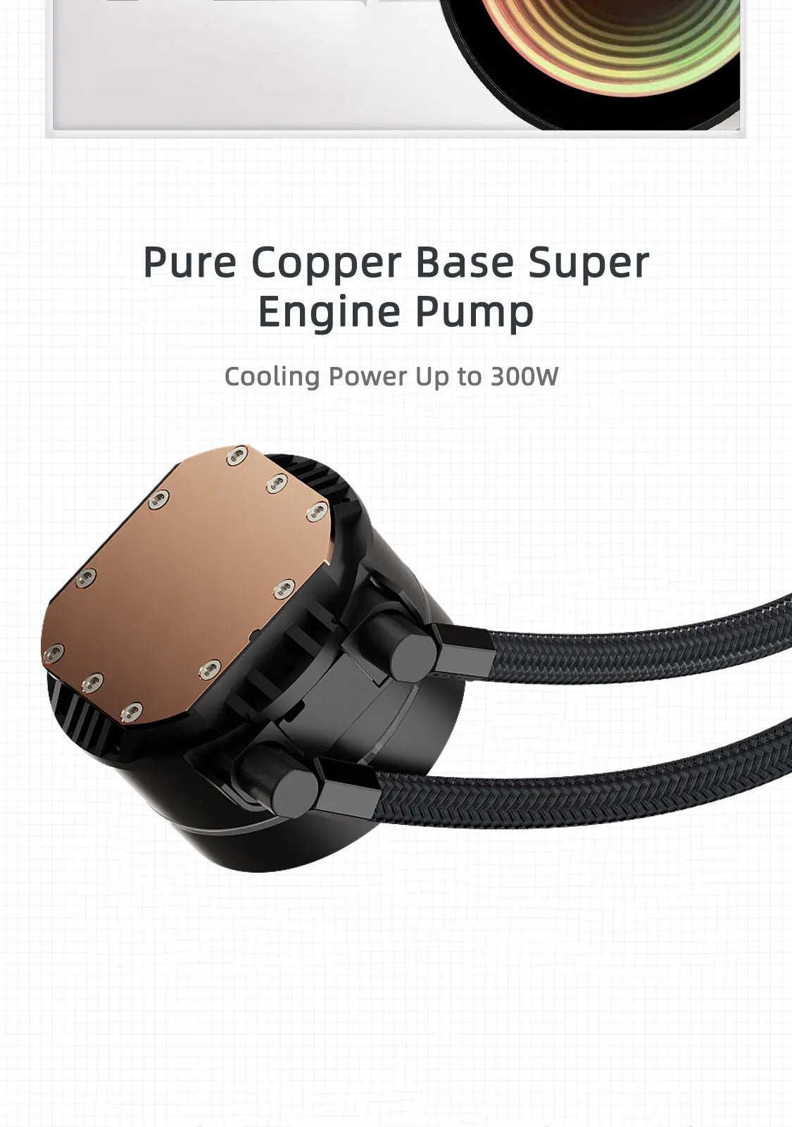❄️ TEUCER NA-360 – Resfriamento Líquido 360mm com ARGB para Máxima Performance