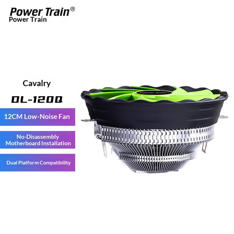 PowerTrain Armored DL120Q – Resfriamento Inteligente Para Seu PC