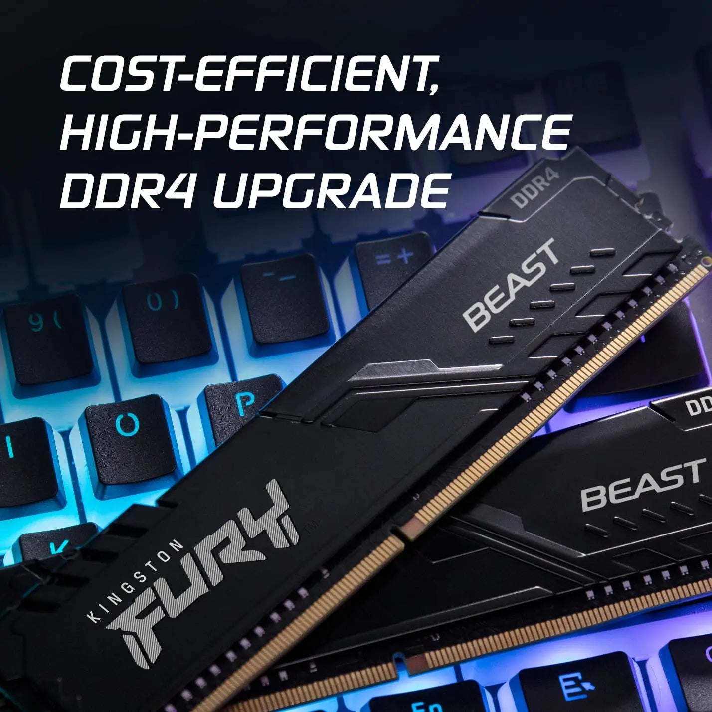 🔥 Kingston FURY Beast DDR4 – Memória de Alta Performance para Gamers e Profissionais! 🔥