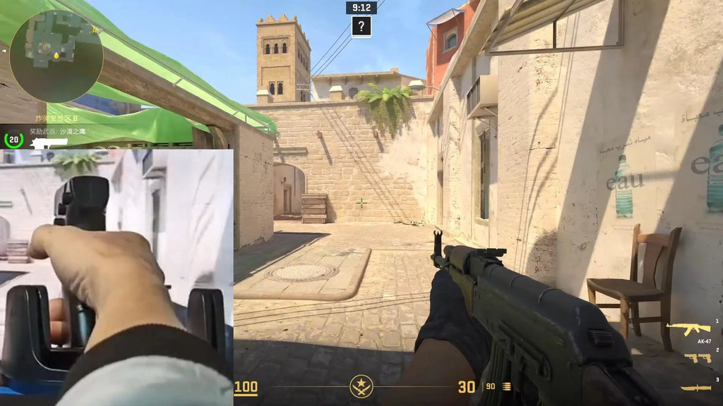 🎮 OrionTime L25A Gun Mouse – A Revolução no Controle FPS