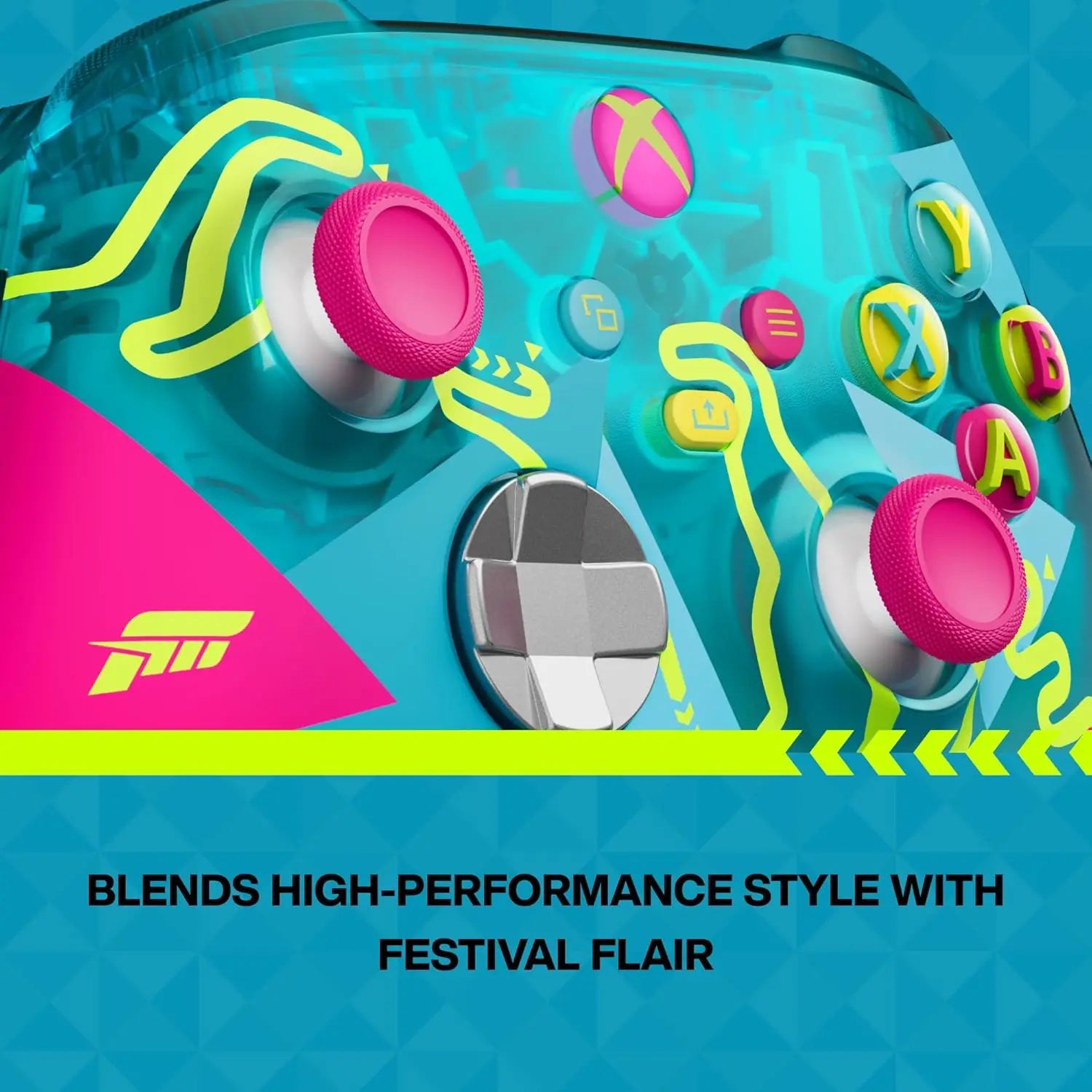 FORZA HORIZON LIMITED EDITION — CONTROLE XBOX WIRELESS + HEADSET GAMER