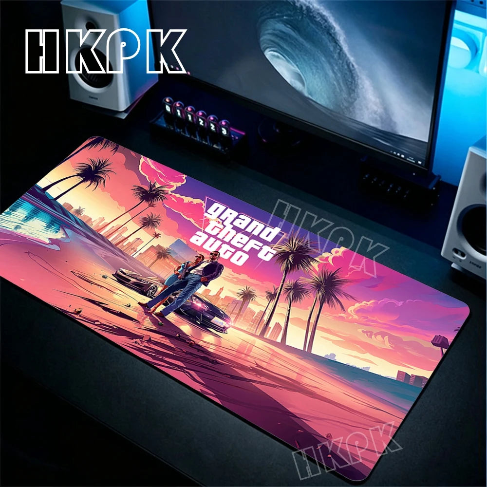 GTA V GAMING MOUSE PAD — O SETUP QUE FALTAVA!