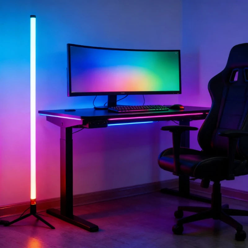 Barra LED RGB 120 cm — Iluminação Gamer de Ambiente