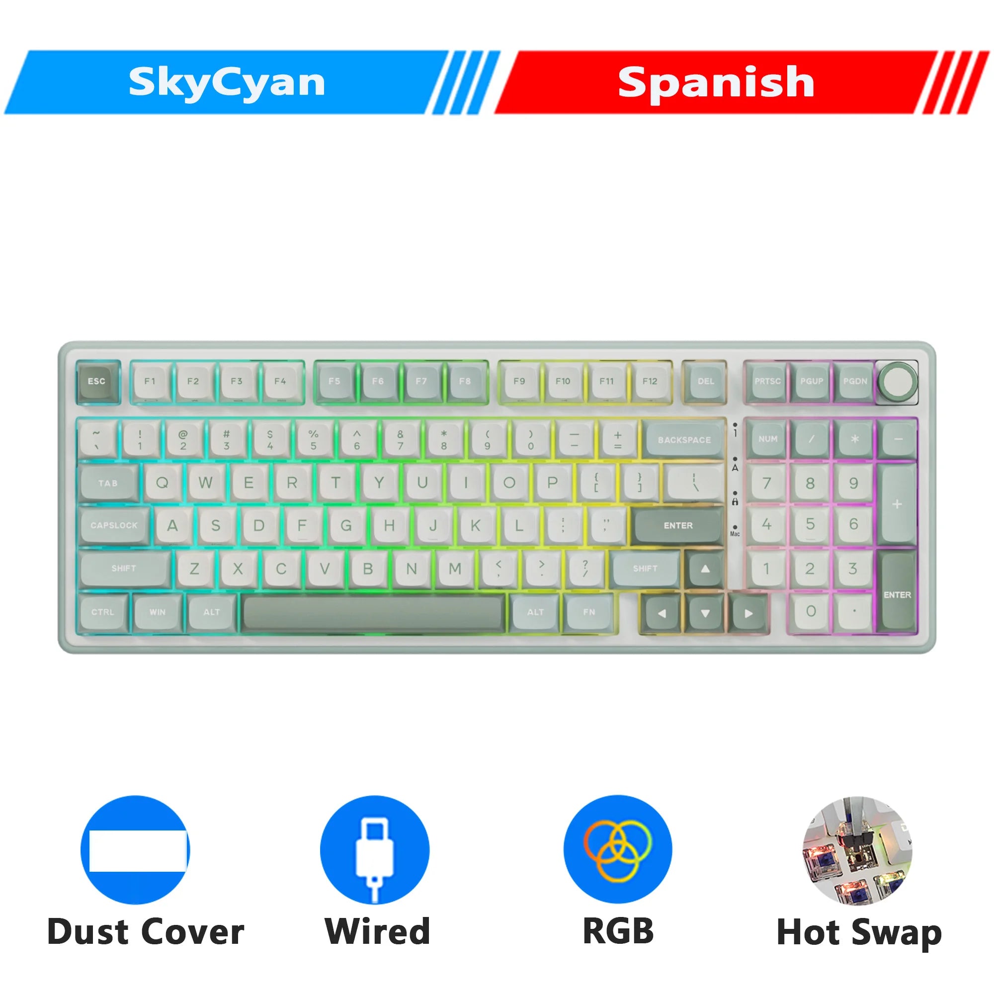 RK ROYAL KLUDGE R98Pro – O Teclado Gamer Que Transforma Seu Jogo!