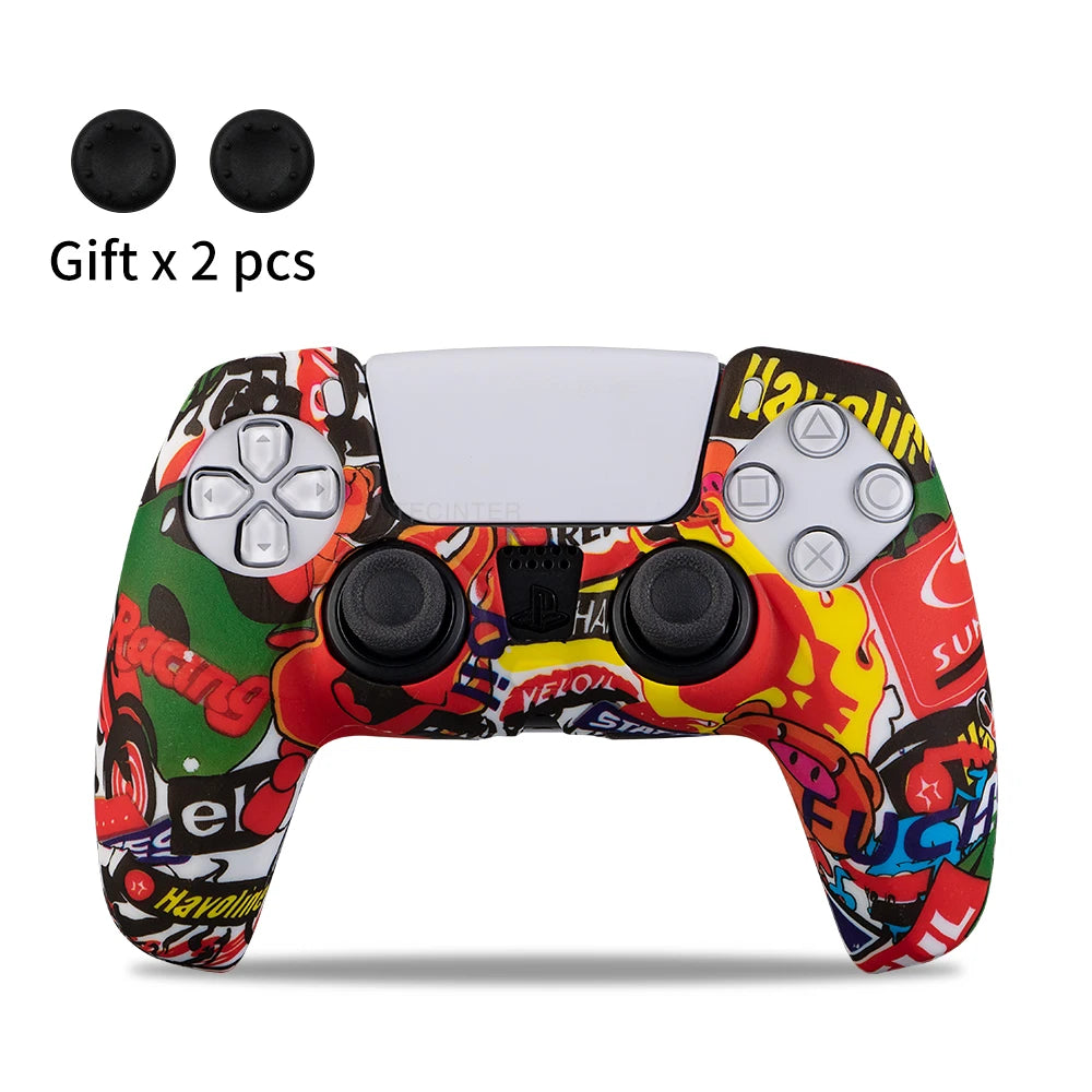 TECTINTER Soft Silicone Cover – Proteção e Conforto de Alto Nível para Seu PS5