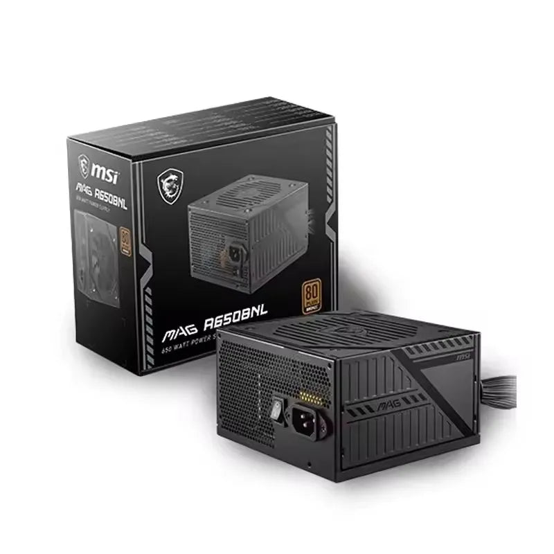 Fonte MSI MAG A650BNL 650W – Potência e Confiabilidade para seu PC!