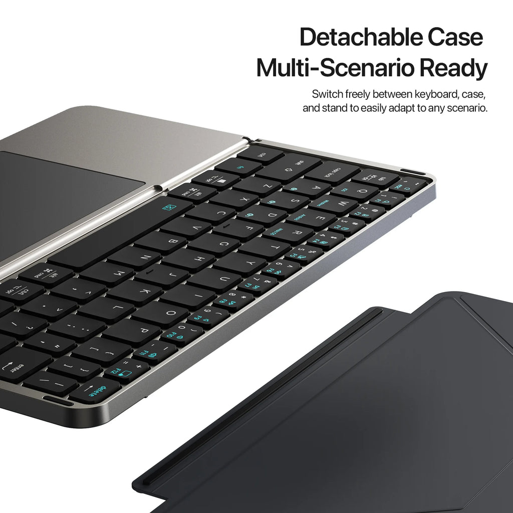 PHONEPACE Multifunctional Foldable Bluetooth Keyboard – Poder, Portabilidade e Estilo!