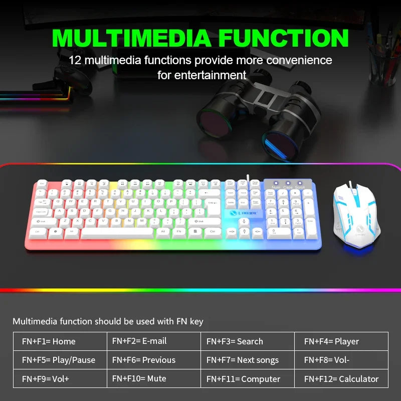 NG GTX350 – Gaming Keyboard + LED Mouse Kit