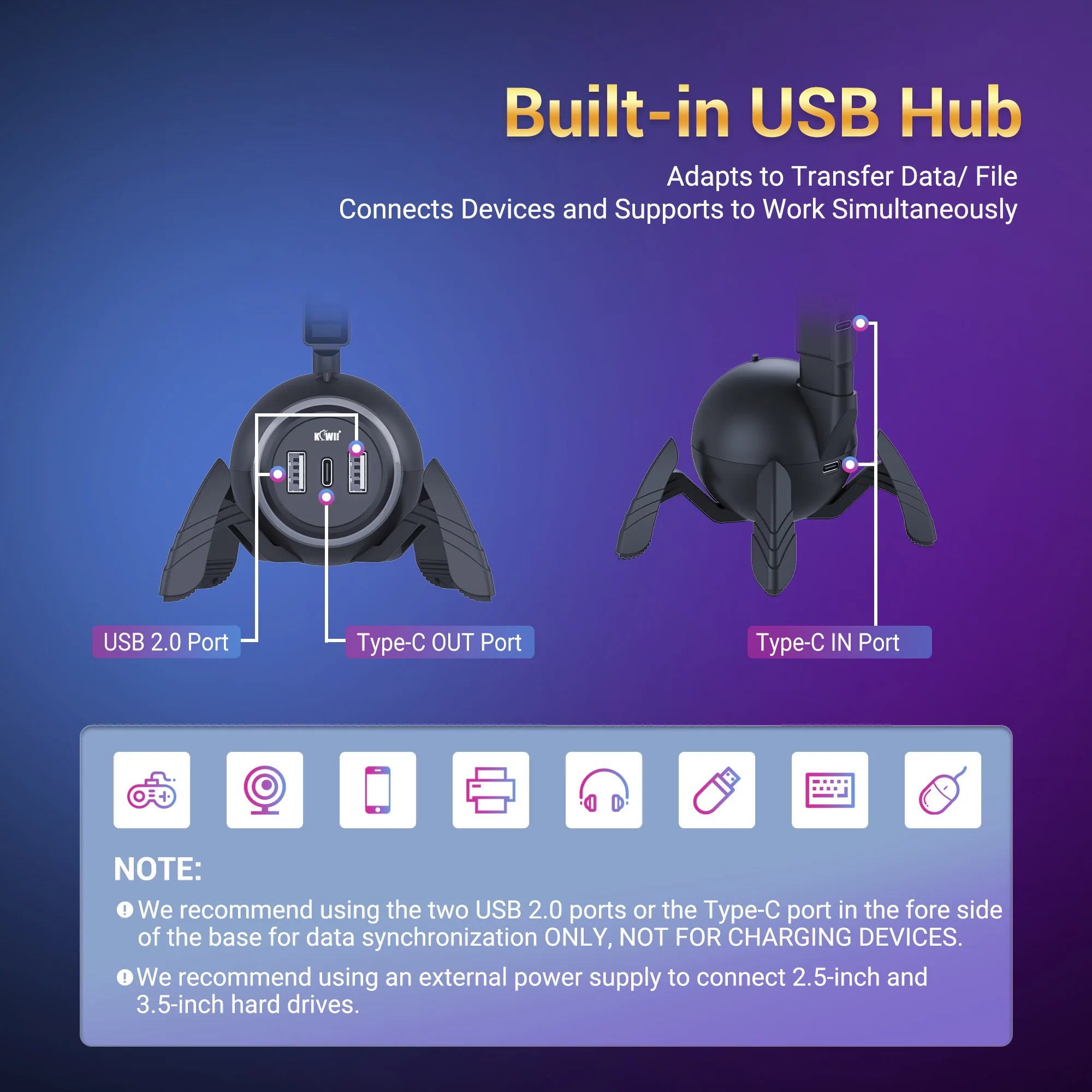 🎧🕷️ Suporte para Headset Spider RGB – Transforme sua Mesa Gamer em um Show de Luzes! 🕷️🎧