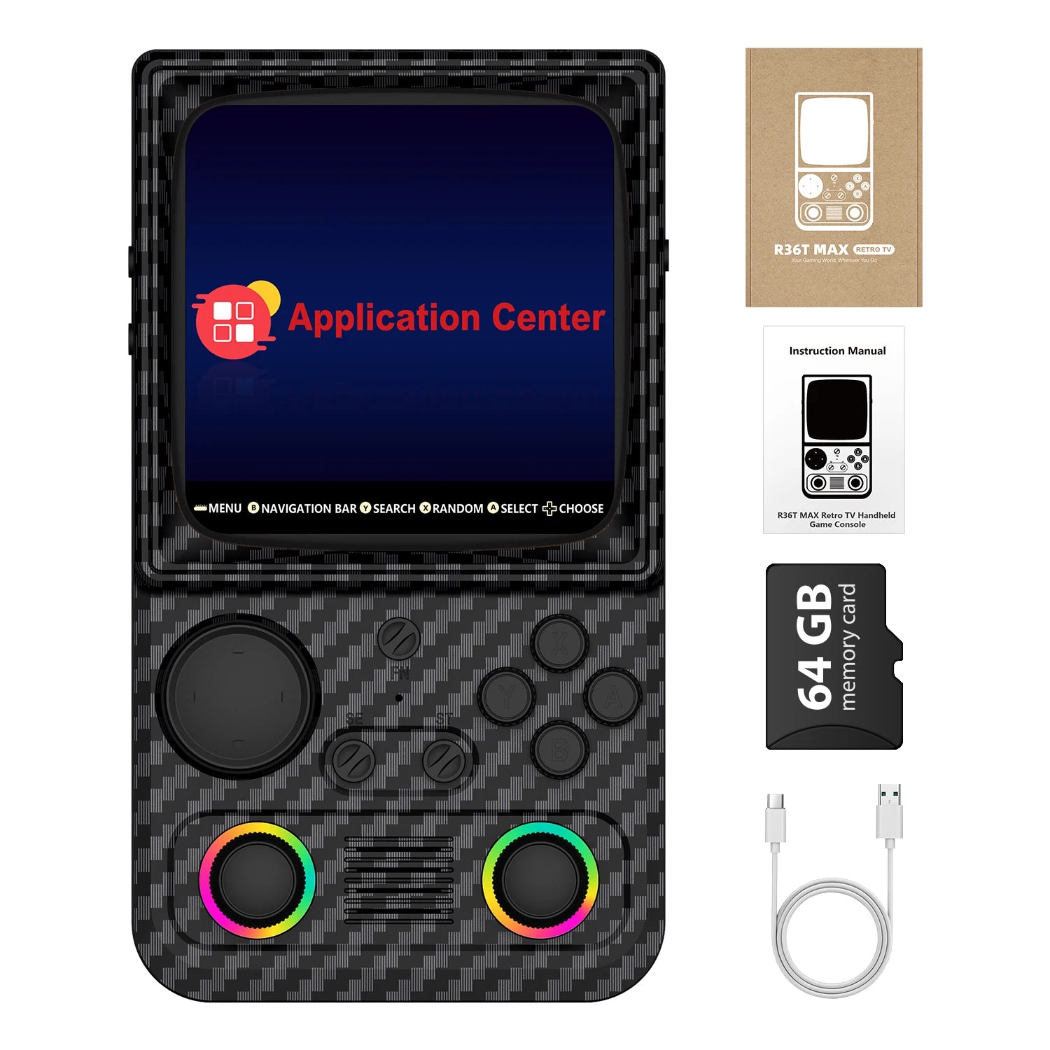 R36T MAX – Consola Retro Portátil com +20.000 Jogos!