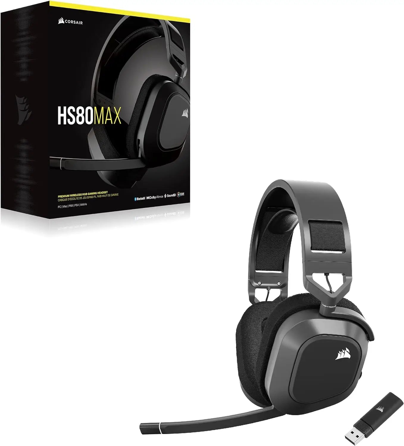 CORSAIR HS80 RGB / HS80 RGB Wireless / HS80 MAX 