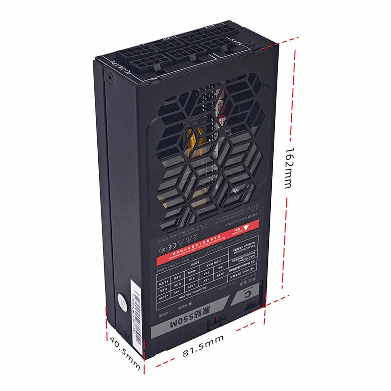 Fonte de Alimentação METALFISH Flex 500/600W 80 Plus Gold