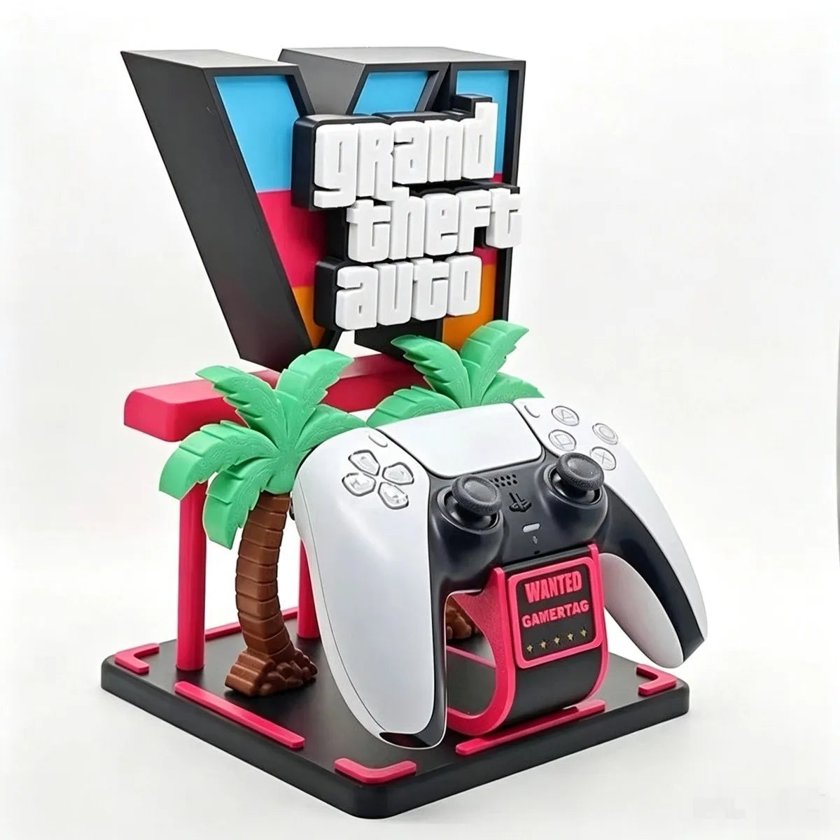 GTA 6 — SUPORTE PARA COMANDO + FIGURA DECORATIVA 🎮