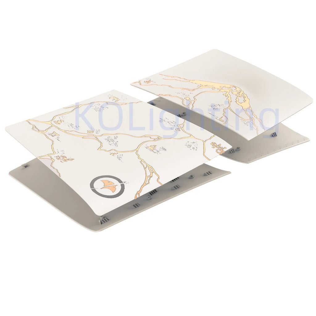 👻 Faceplates Ghost para PS5 Pro Digital Edition | Design Yotei