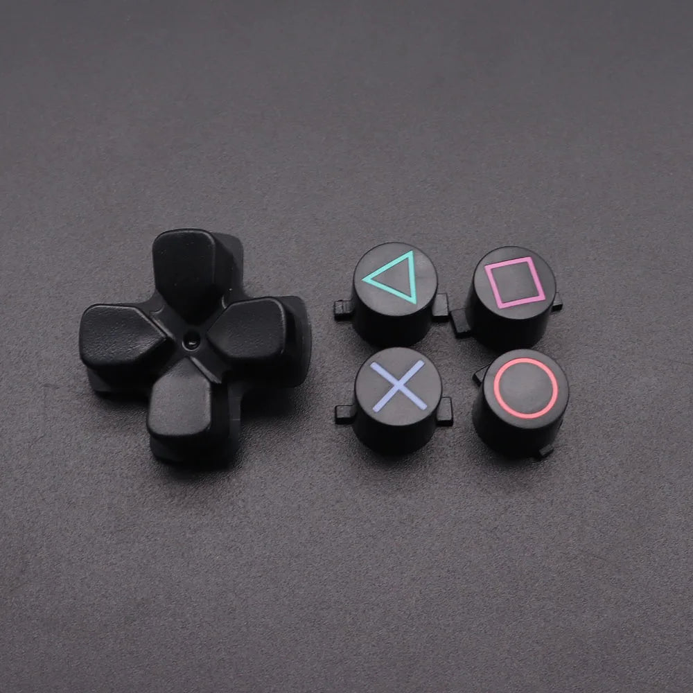 🎮 Kit de Botões ABXY + D-Pad para Comando PS4 – Substituição Completa 🔧