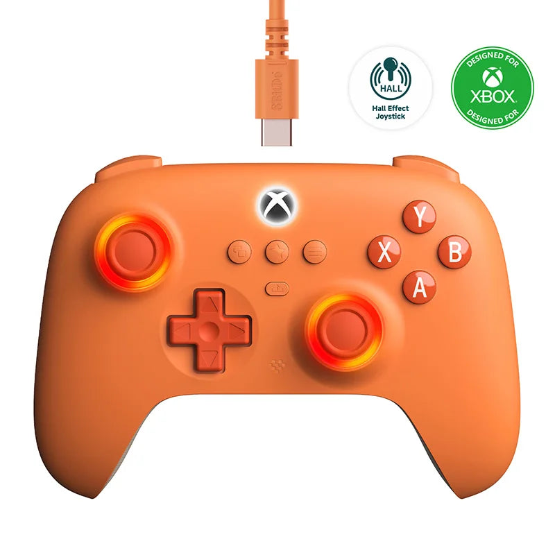 8BitDo Ultimate C Wired Gaming Controller – Controle Gamer Profissional para Xbox e PC