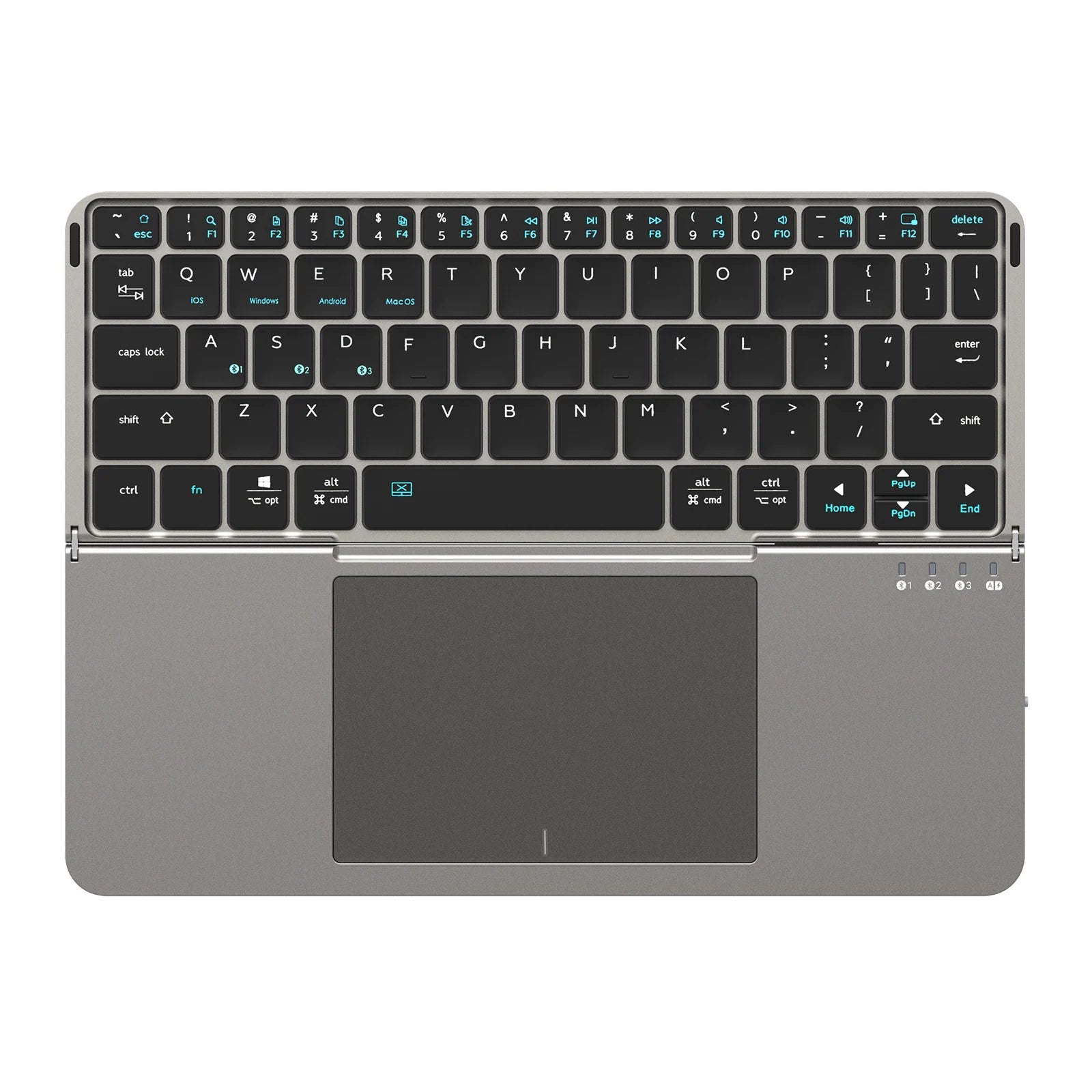 PHONEPACE Multifunctional Foldable Bluetooth Keyboard – Poder, Portabilidade e Estilo!