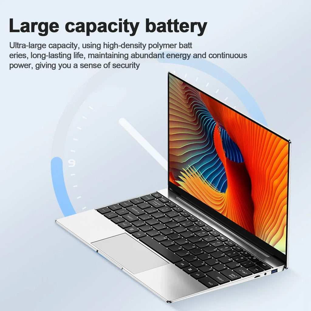 Notebook Ultra Slim 14.1” FHD – 16GB RAM + 2TB SSD | Windows 11 Pro