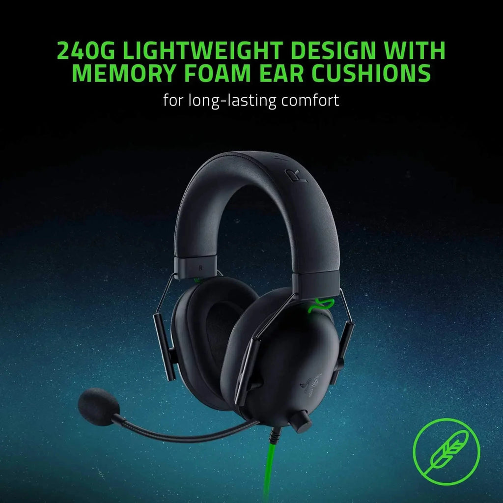 Razer BlackShark V2 X – Headset Esports com Fios