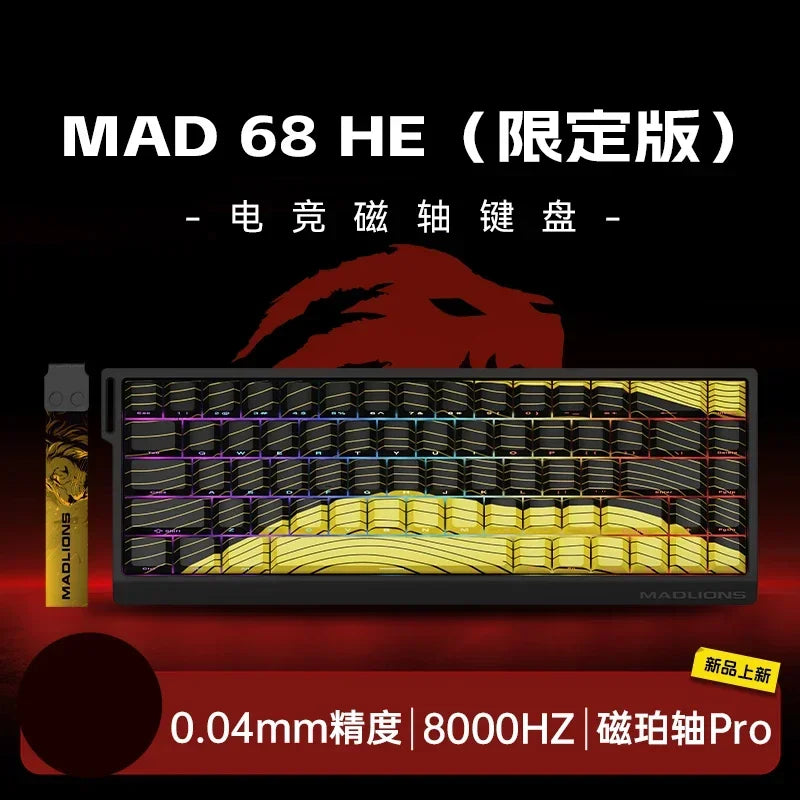 Madlions Mad 60HE / MAD68 HE – Teclado Magnético Feito Para Competir