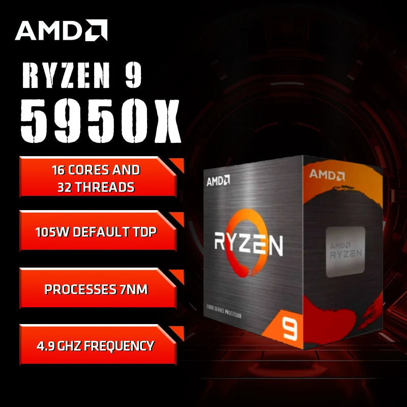 ⚡ AMD Ryzen 9 5950X – O Monstro dos Processadores Gamer e Profissionais