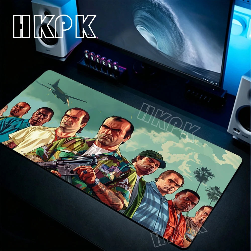 GTA V GAMING MOUSE PAD — O SETUP QUE FALTAVA!