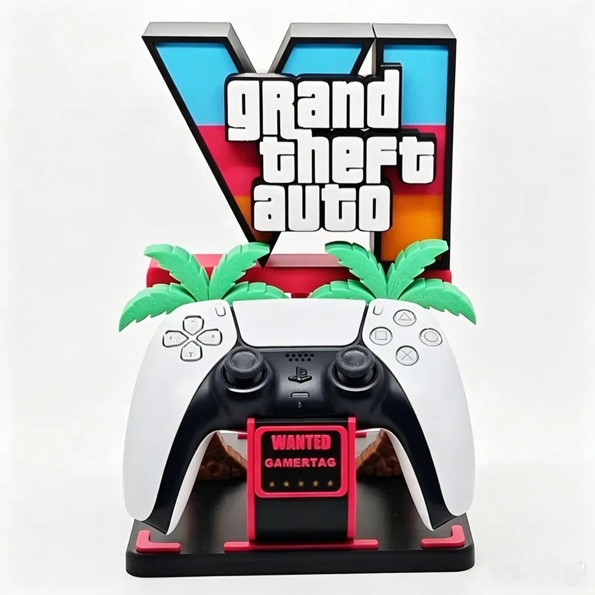 GTA 6 — SUPORTE PARA COMANDO + FIGURA DECORATIVA 🎮