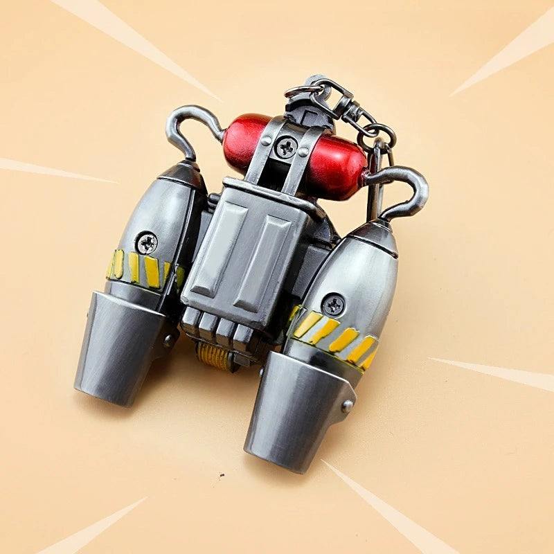 🔑🎮 Chaveiro Fortnite – Jetpack, V-Bucks, Chug Jug & Med Kit | Metal Esmaltado