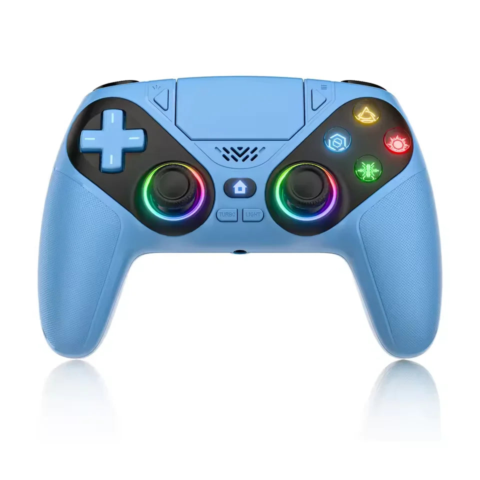 Controle Wireless para PS5 com Tecnologia Hall Effect, Turbo Programável e RGB Personalizável