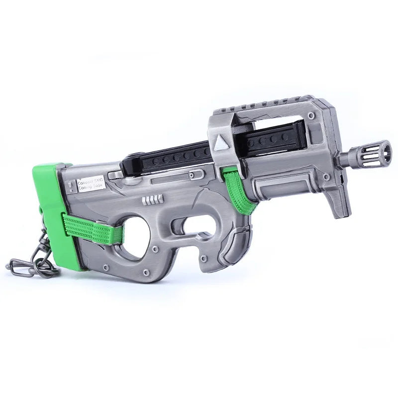 🔑🎮 Chaveiro Fortnite – Modelo Submachine P90 | Anime & Cartoon
