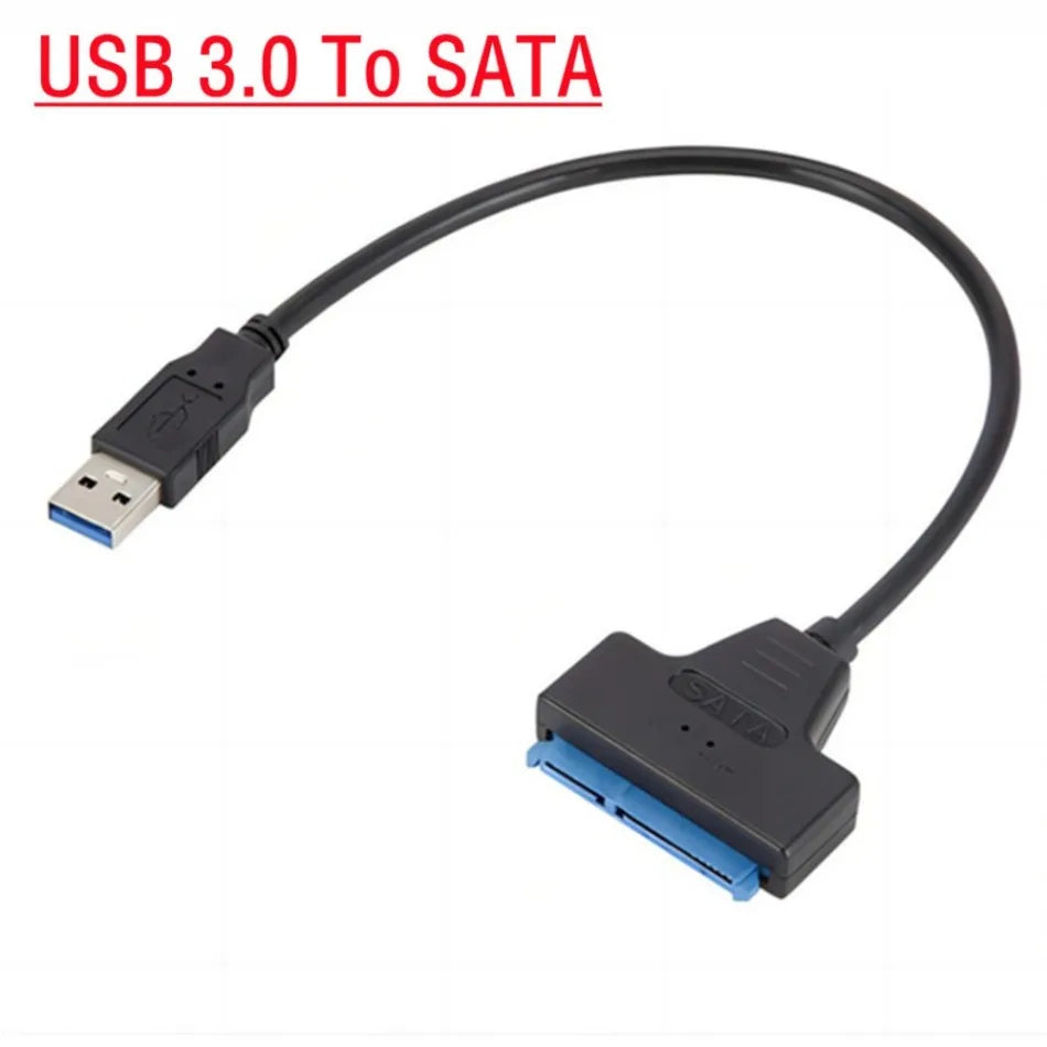 SATA TO USB 3.0 ADAPTER – TRANSFORME SEU HDD OU SSD EM HD EXTERNO EM SEGUNDOS!