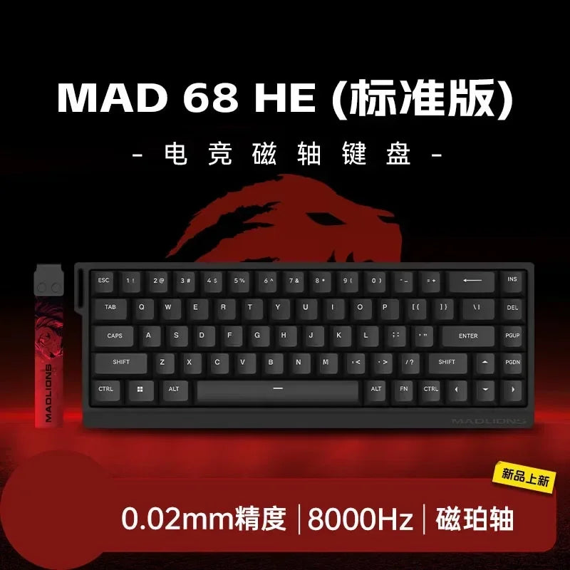 Madlions Mad 60HE / MAD68 HE – Teclado Magnético Feito Para Competir